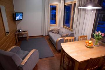 Фото номера Коттедж с 1 спальней и сауной Дома для отпуска Sallainen Cottages г. Салла 12