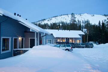 Фото номера Коттедж с 1 спальней и сауной Дома для отпуска Sallainen Cottages г. Салла 49