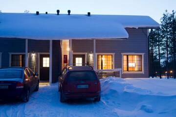 Фото номера Коттедж с 1 спальней и сауной Дома для отпуска Sallainen Cottages г. Салла 24
