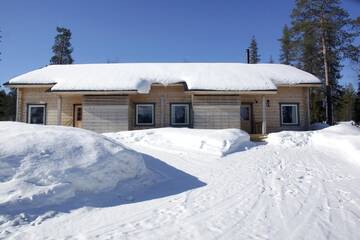 Фото номера Вилла с 3 спальнями Дома для отпуска Villa Kuukkeli г. Салла 41